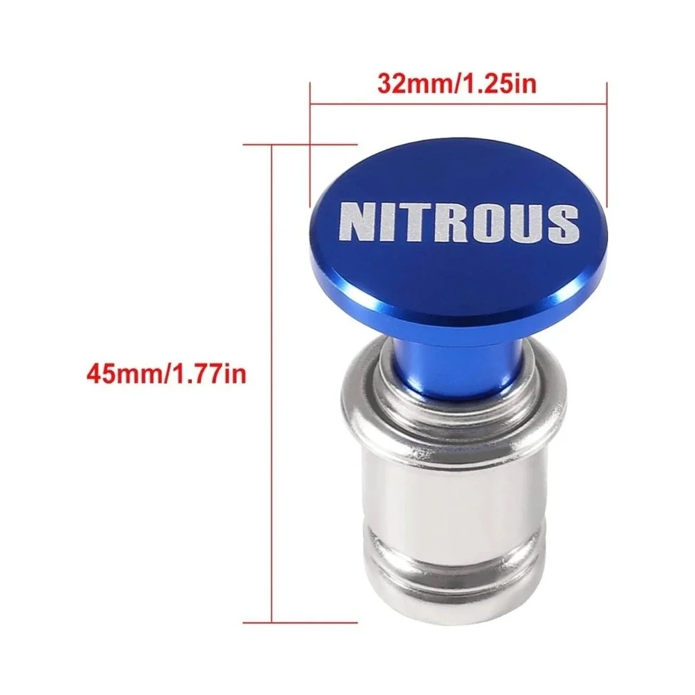 Blue Nitrous NOS Button Replacement Accessory - Picture 2 of 7